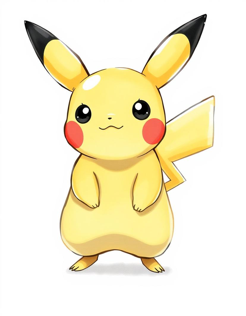 PIKACHU, a Pokemon OC made on GenTube