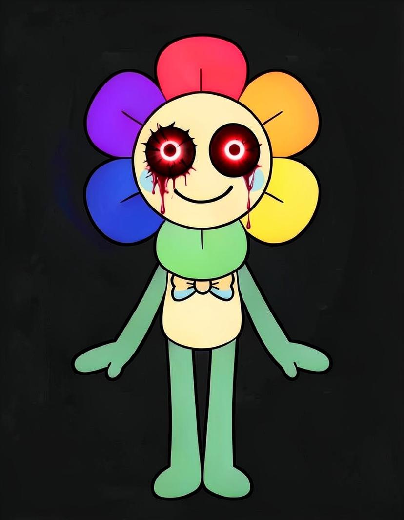 Dandy.exe, a Dandys World OC made on GenTube