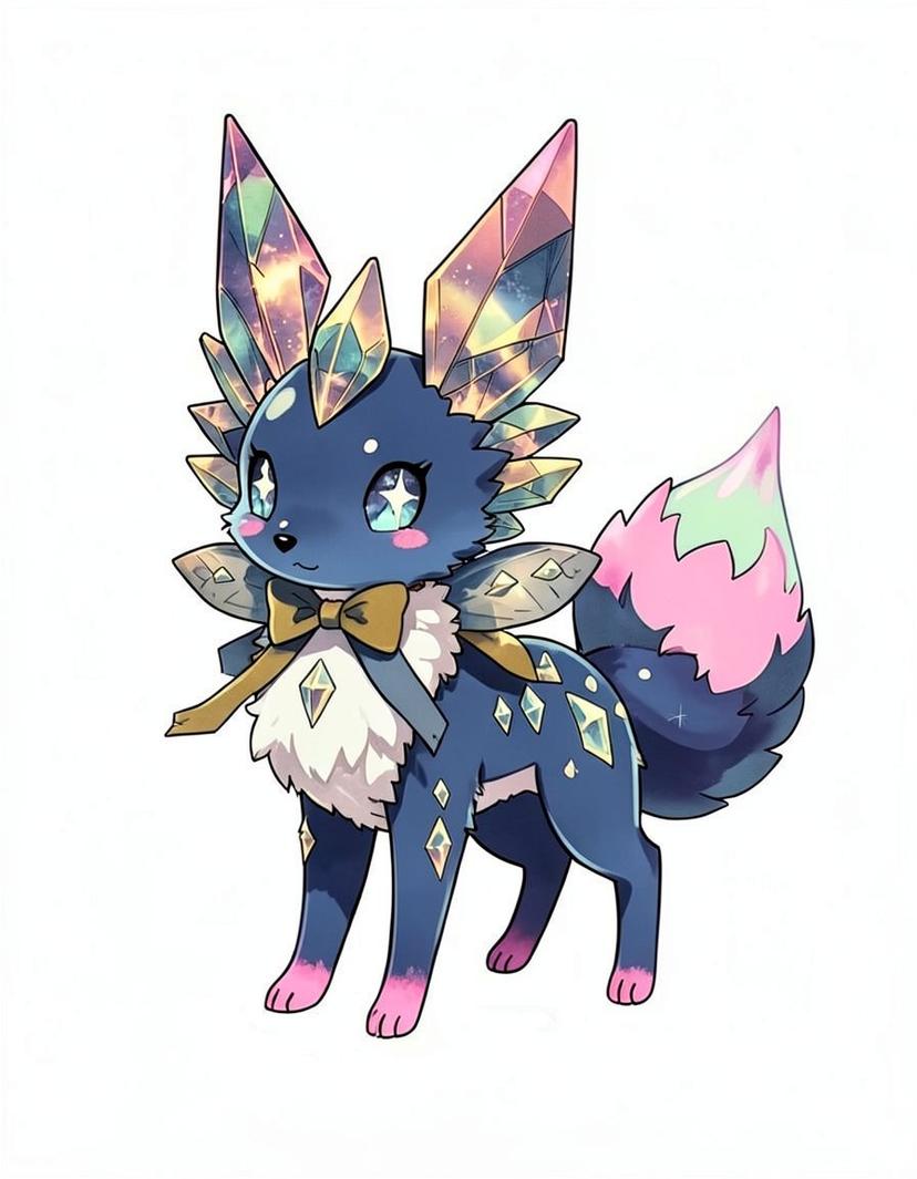 Krysteal, a Pokemon OC made on GenTube