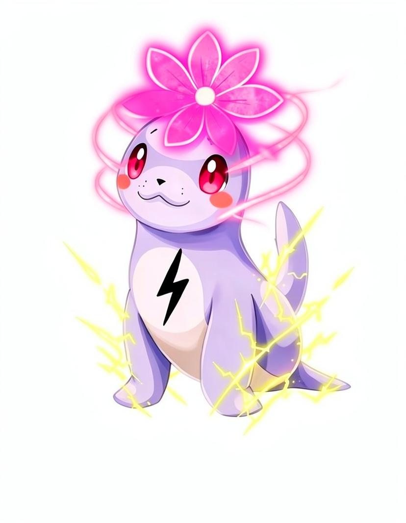 Thunserie, a Pokemon OC made on GenTube