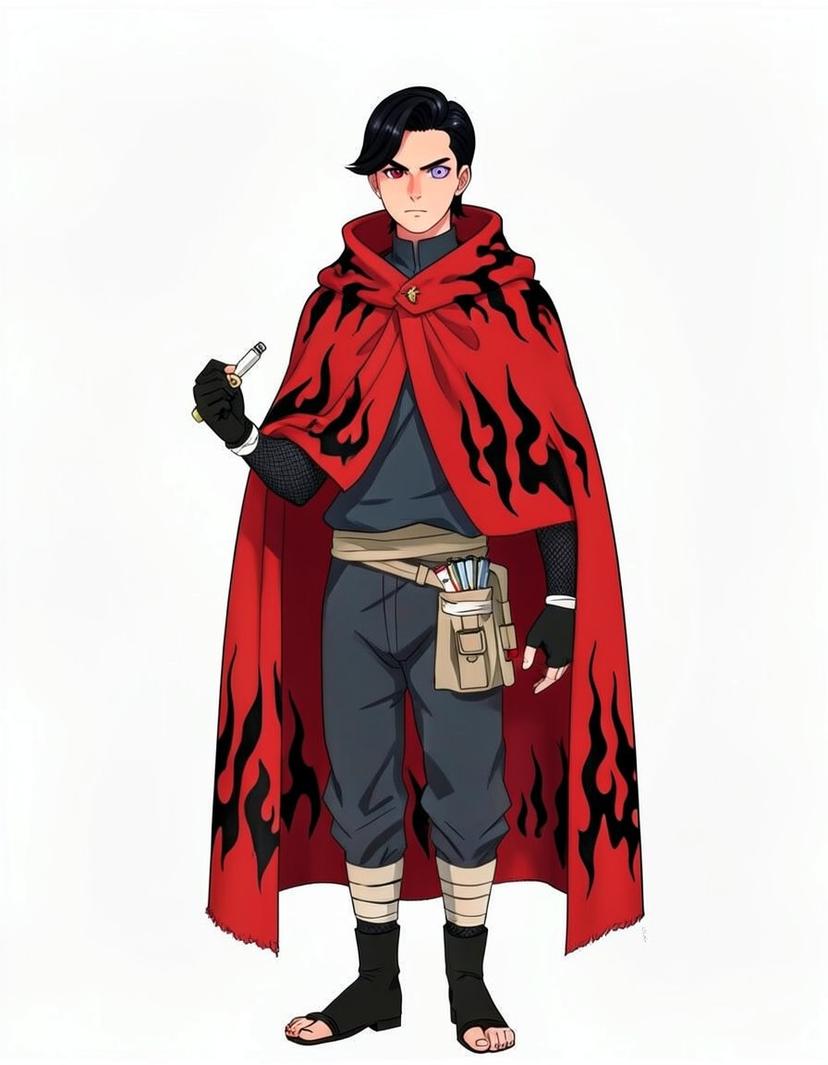 The lord of uchiha, a Naruto OC made on GenTube