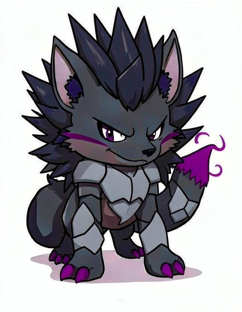 Volmor, a Pokemon OC made on GenTube