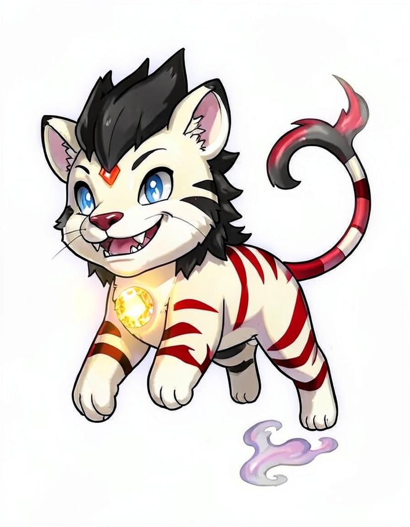 Phantclaw, a Pokemon OC made on GenTube
