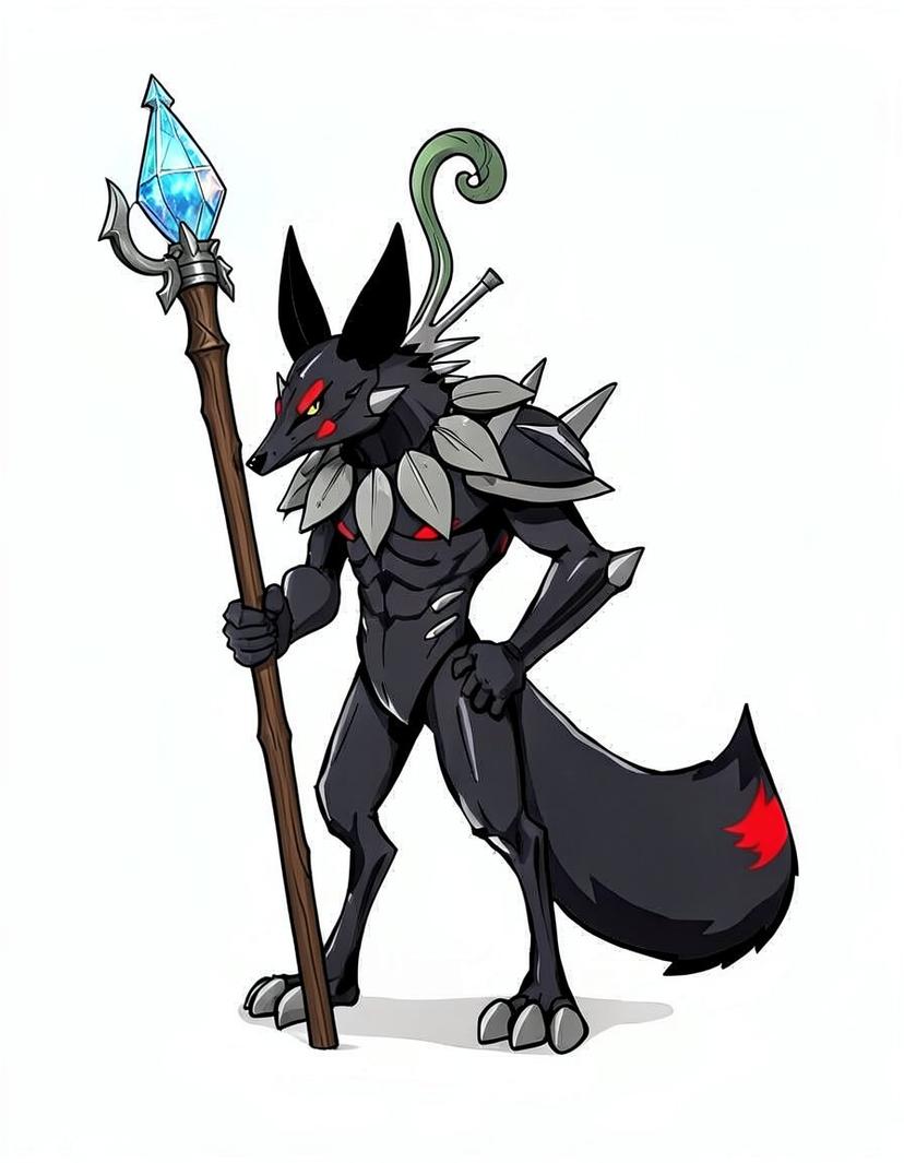 Foxality, a Pokemon OC made on GenTube
