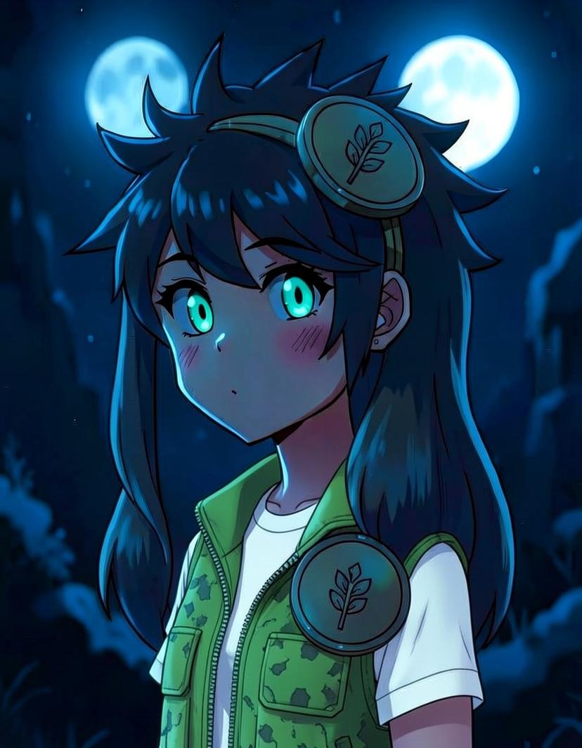Luna Vale, a Naruto OC made on GenTube