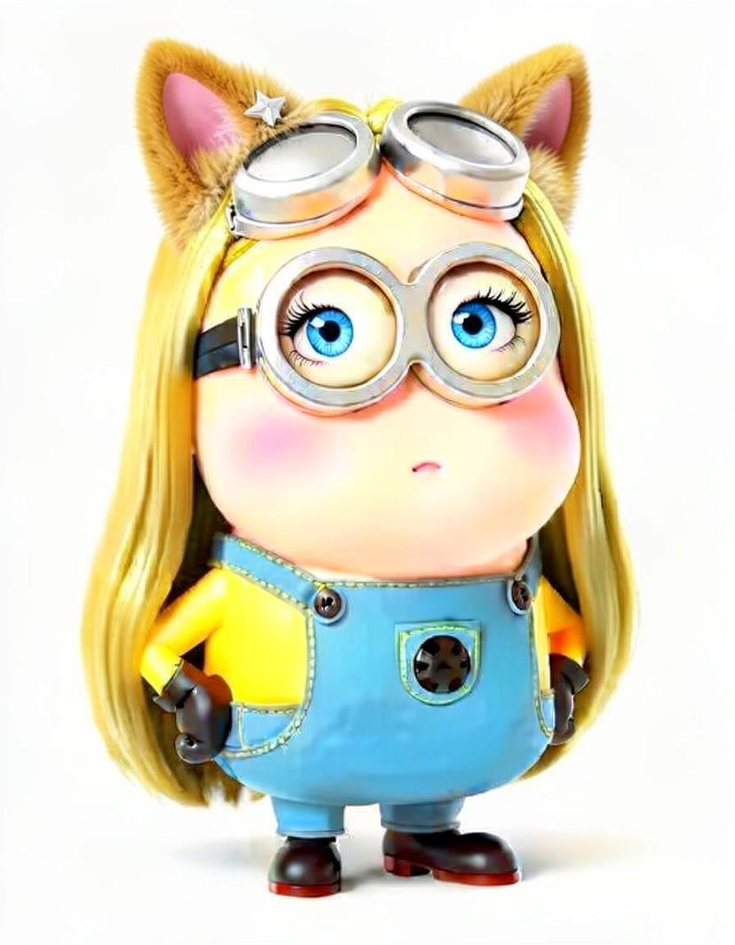Sunny Sprout, a Minion OC made on GenTube