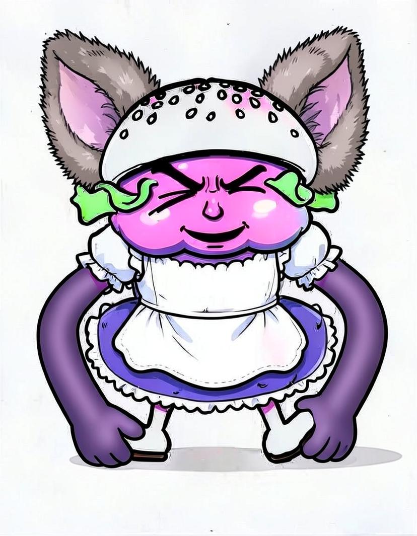 BurgerBelle, a Dandys World OC made on GenTube