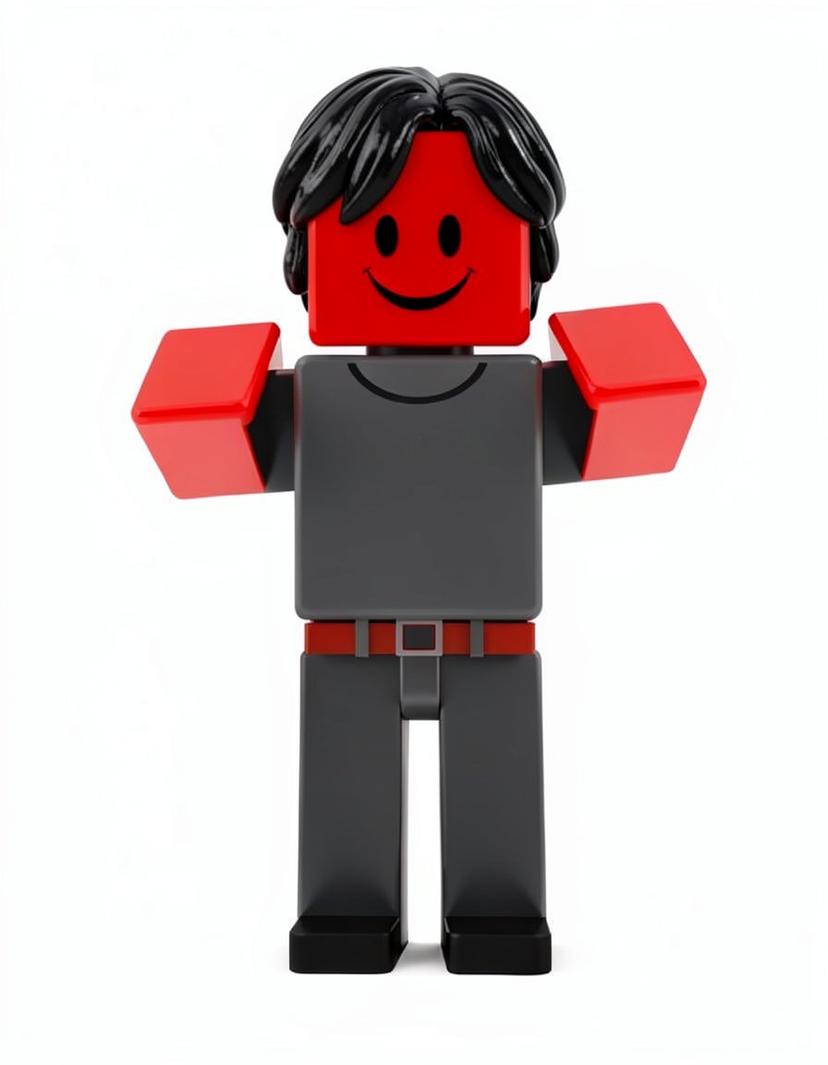 Bubble Paws, a Roblox OC made on GenTube