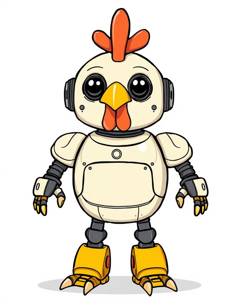 RevoltingCluck, a FNAF OC made on GenTube