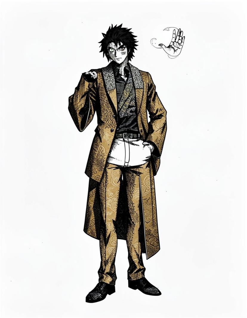 Kaoru Ieiri, a Jujutsu Kaisen OC made on GenTube