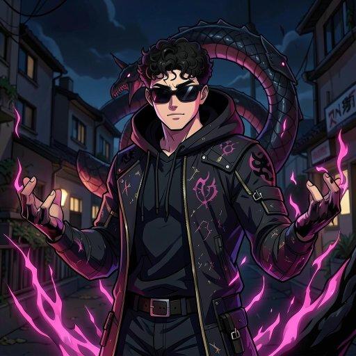 Kaito, a Jujutsu Kaisen OC made on GenTube