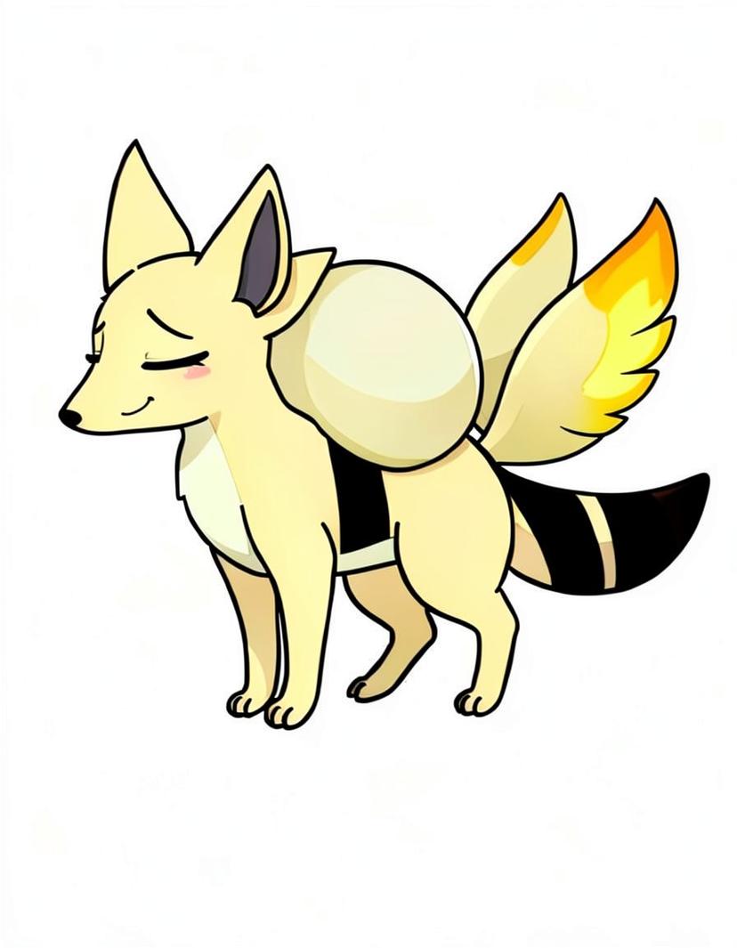 Surfkit, a Pokemon OC made on GenTube