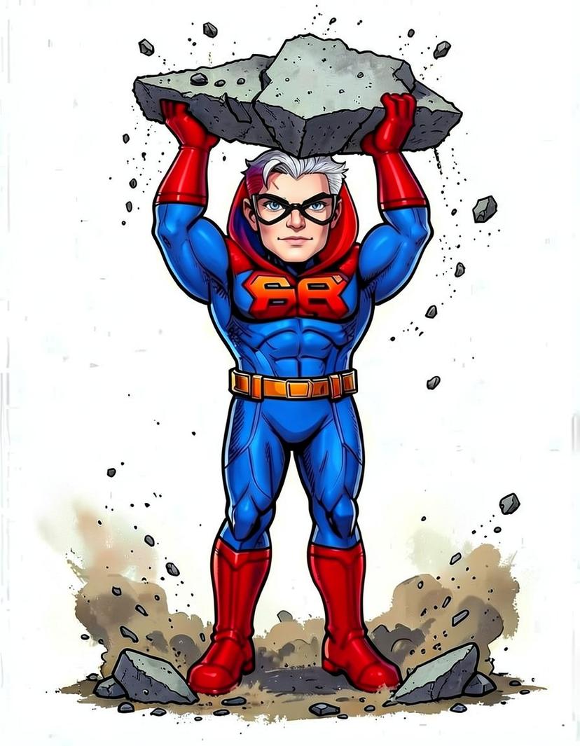 kid bro, a Marvel Superhero OC made on GenTube