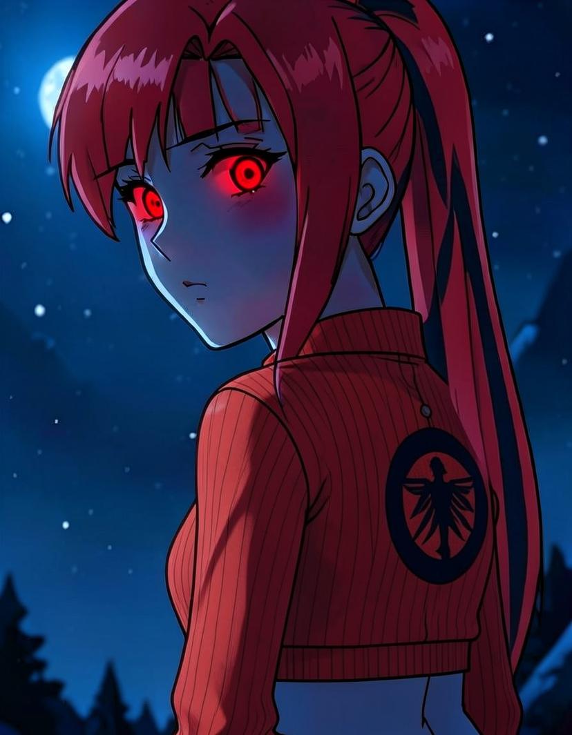 Crimson Veil, a Naruto OC made on GenTube