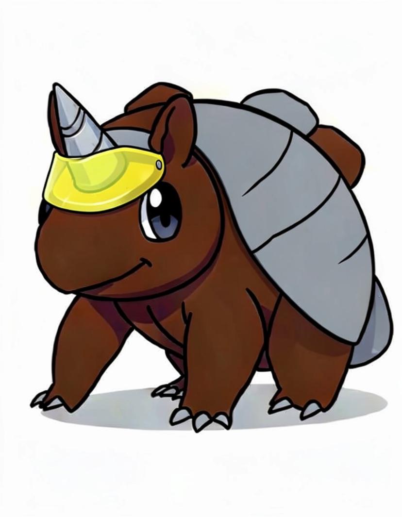Duneix, a Pokemon OC made on GenTube
