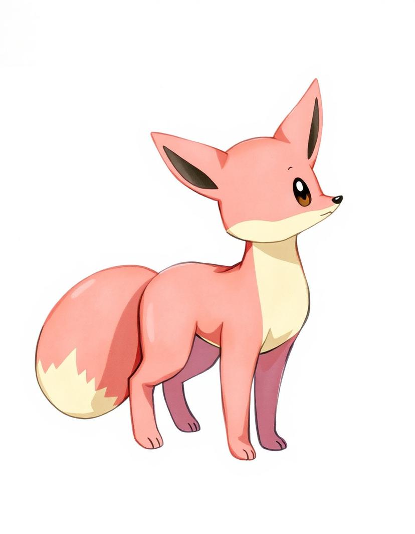 Mirafox, a Pokemon OC made on GenTube