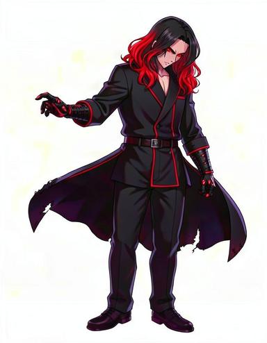 Xylis mcmahan, a Jujutsu Kaisen OC made on GenTube