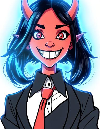 latex, a Hazbin Hotel OC made on GenTube