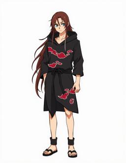 Ravencloud, a Naruto OC made on GenTube
