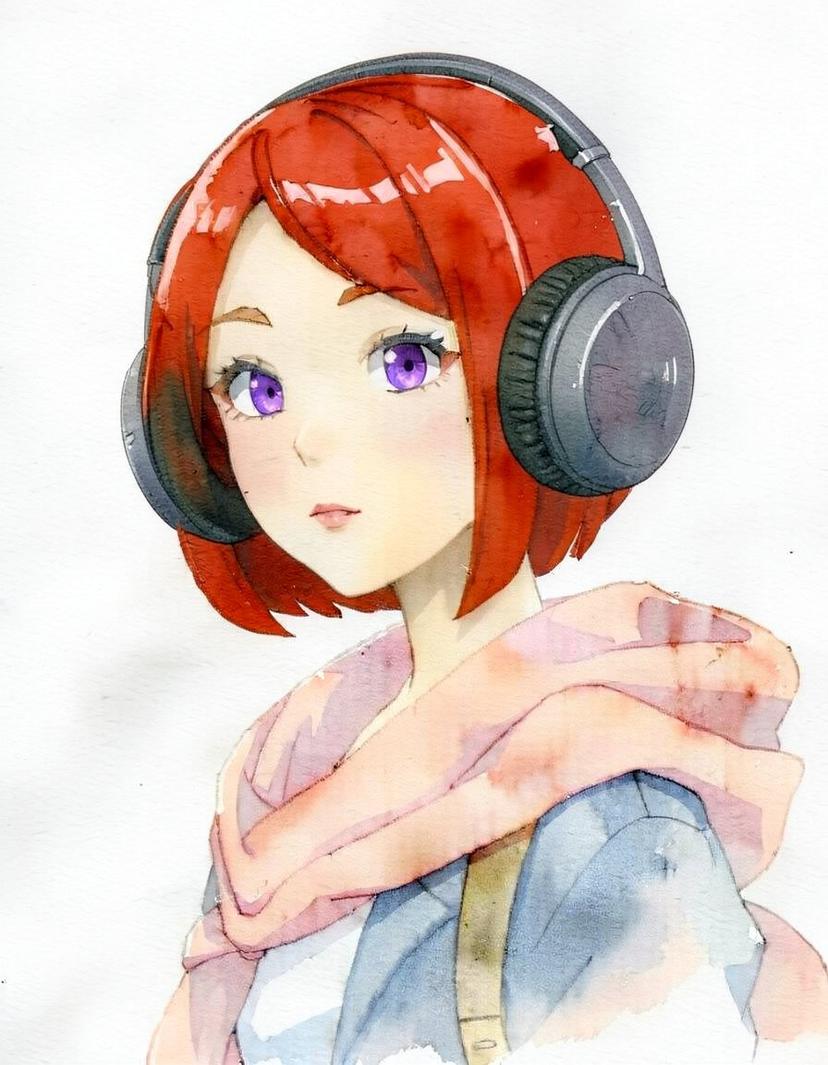 CrimsonGlint, a DDLC OC made on GenTube