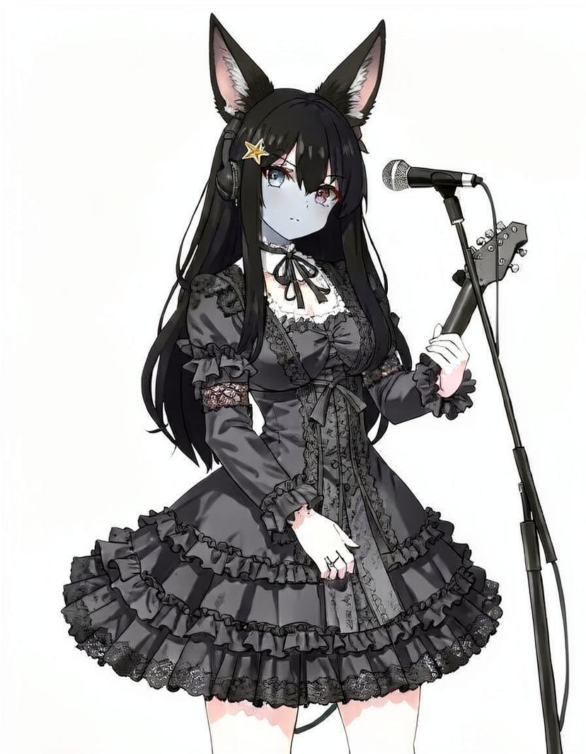Vix, a Vocaloid OC made on GenTube