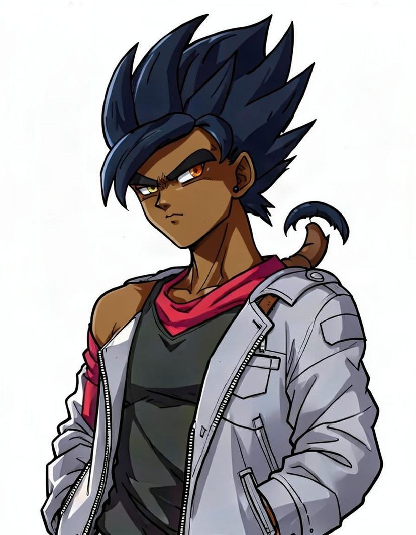Son Goku, a Dragon Ball OC made on GenTube