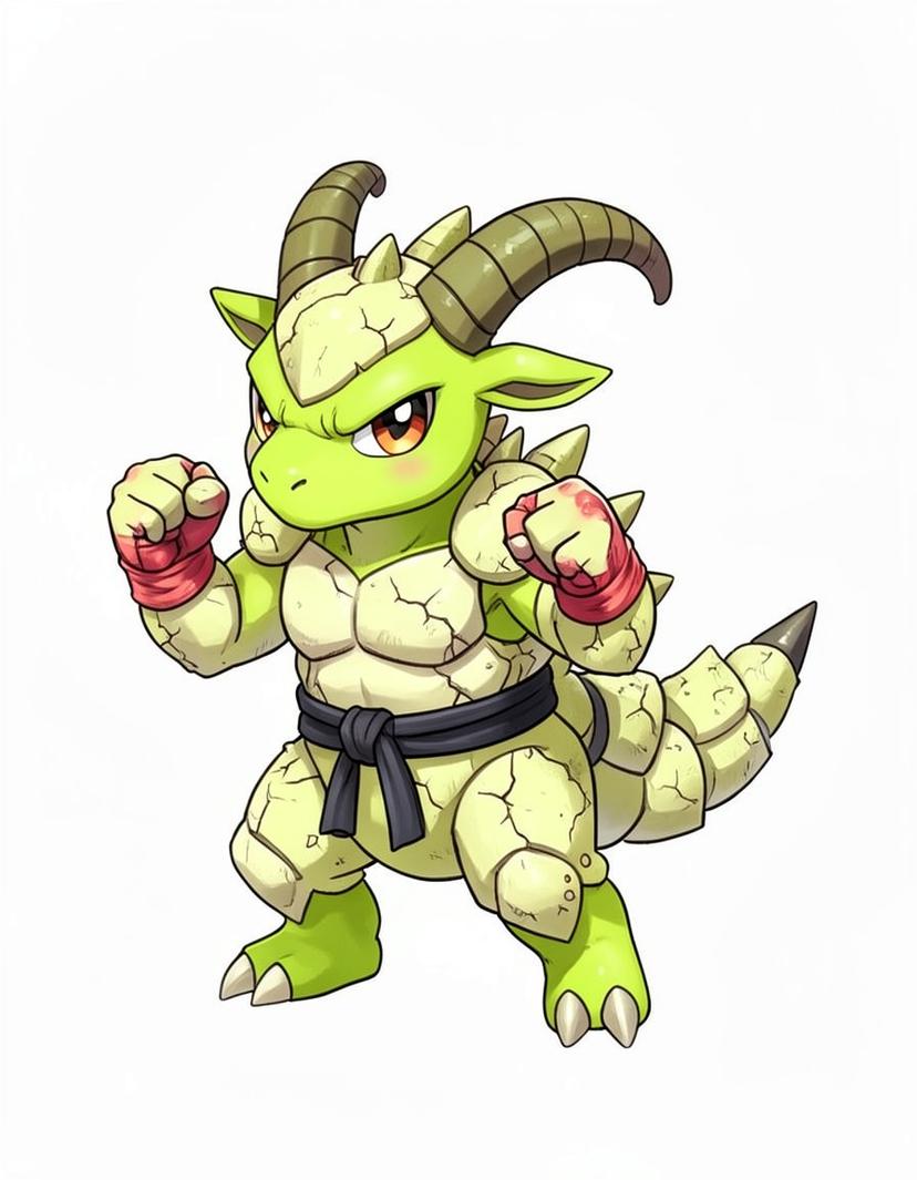 Mudgoat, a Pokemon OC made on GenTube