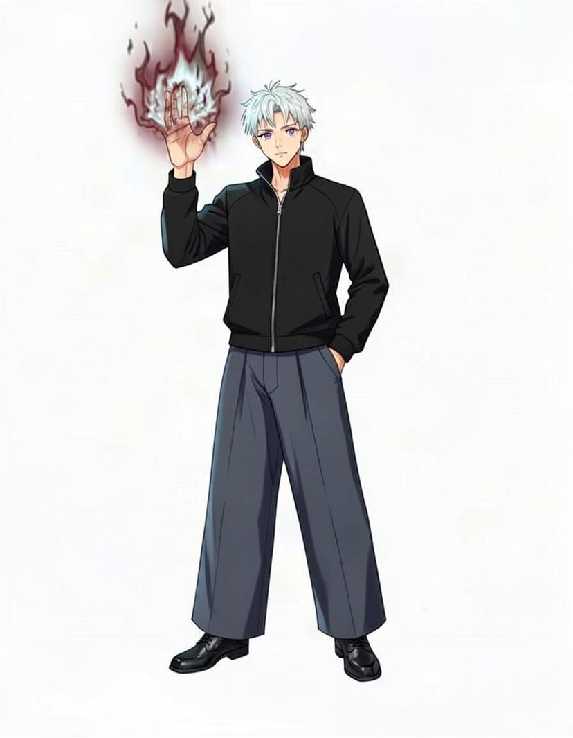 Haruki, a Jujutsu Kaisen OC made on GenTube