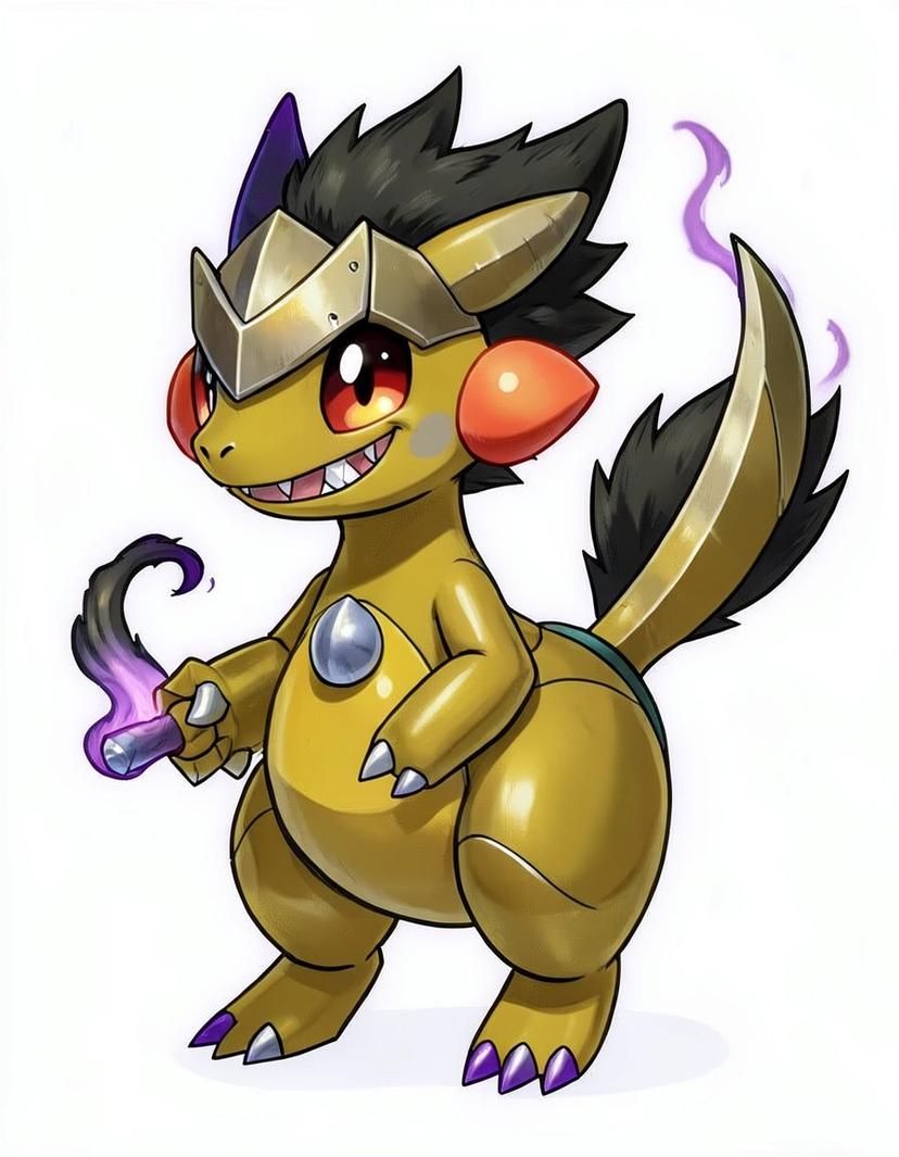 Ironix, a Pokemon OC made on GenTube