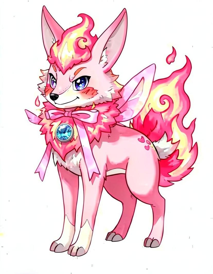Glimmerfang, a Pokemon OC made on GenTube
