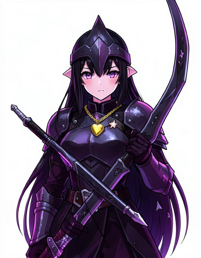 Moa, a Deltarune OC made on GenTube