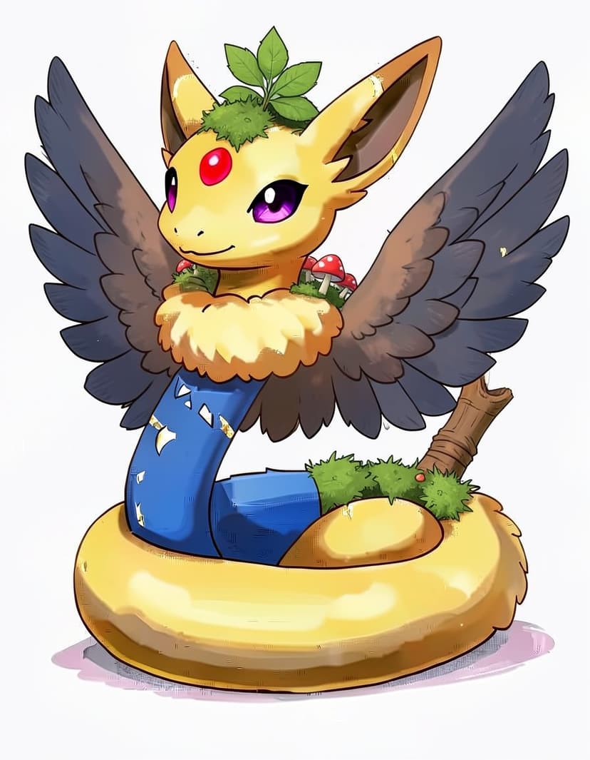 snaket, a Pokemon OC made on GenTube