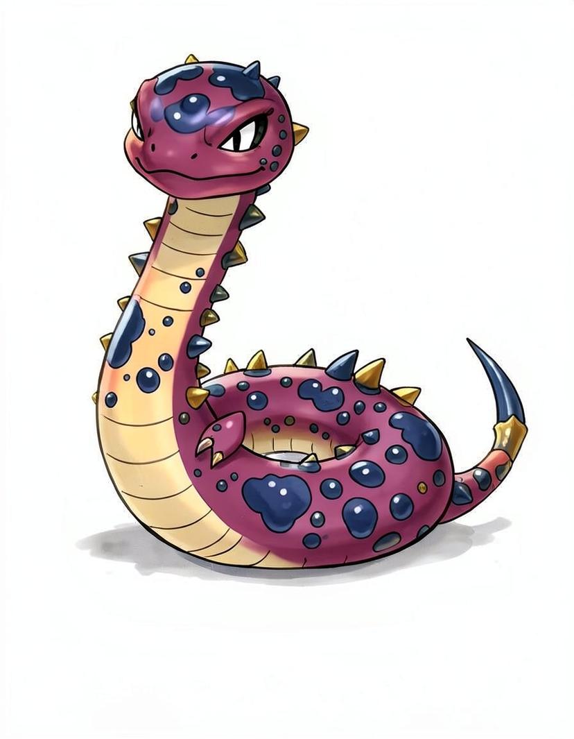 Fumehiss, a Pokemon OC made on GenTube