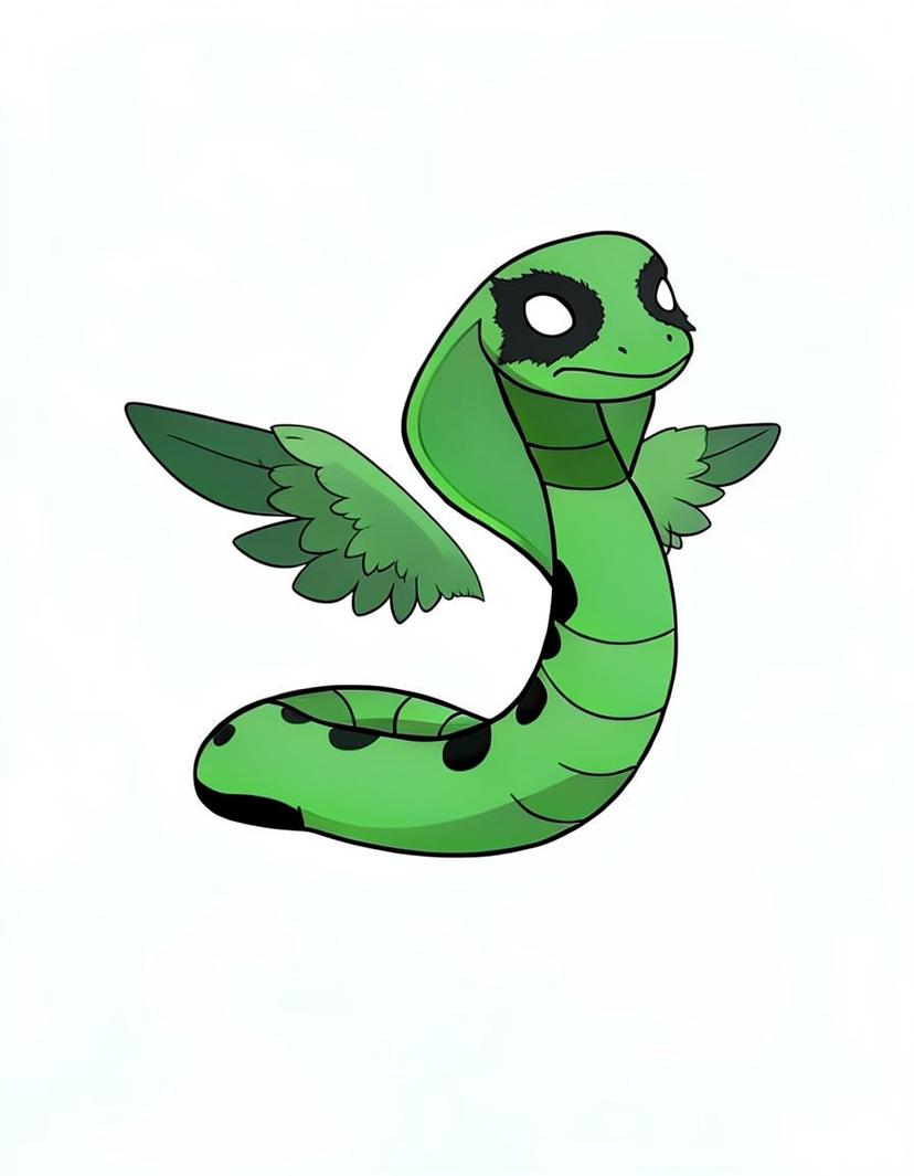 Wisphiss, a Pokemon OC made on GenTube