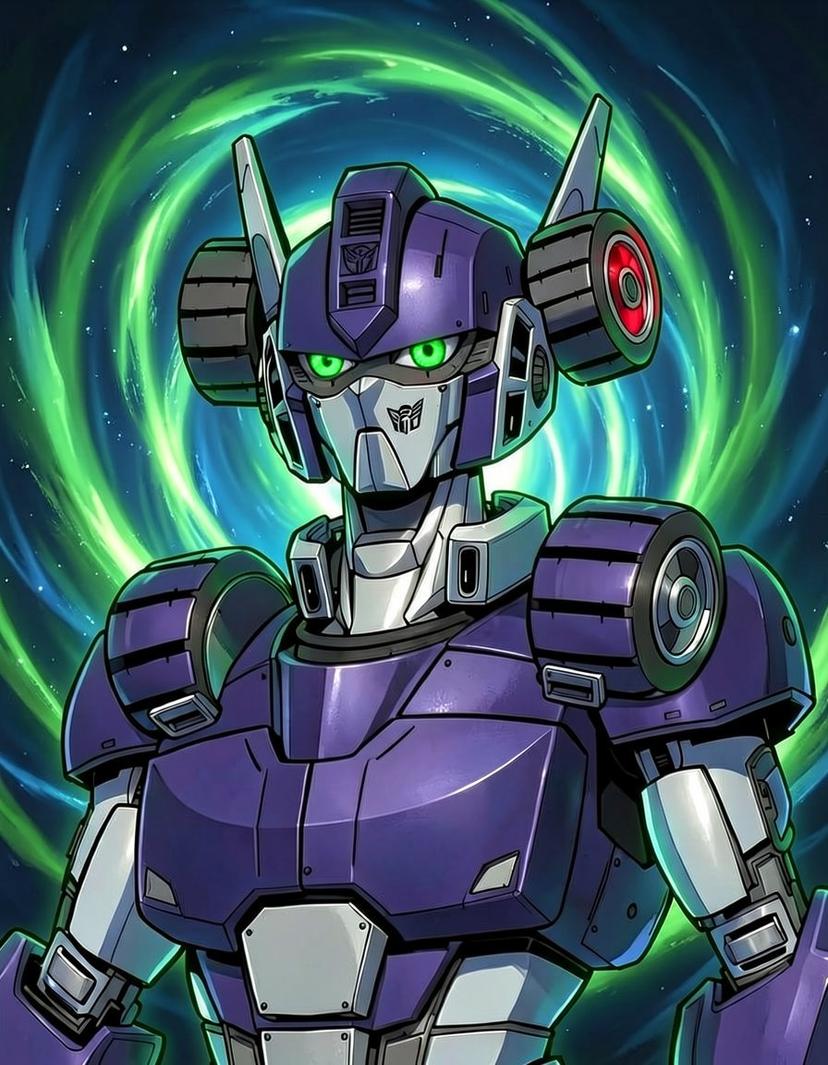 Gearblade, a Transformers OC made on GenTube