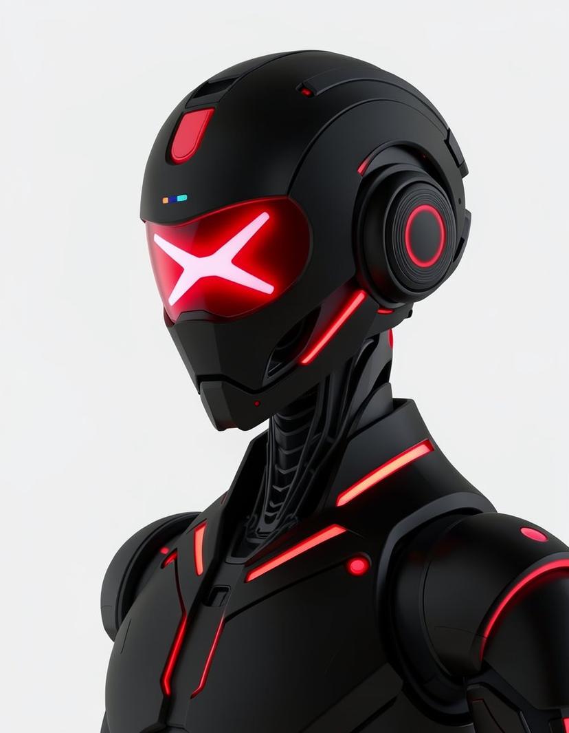 Redshift, a Murder Drones OC made on GenTube