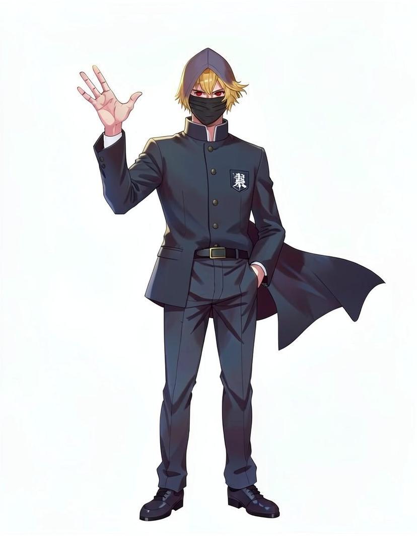 Takumi Kamiya, a Jujutsu Kaisen OC made on GenTube
