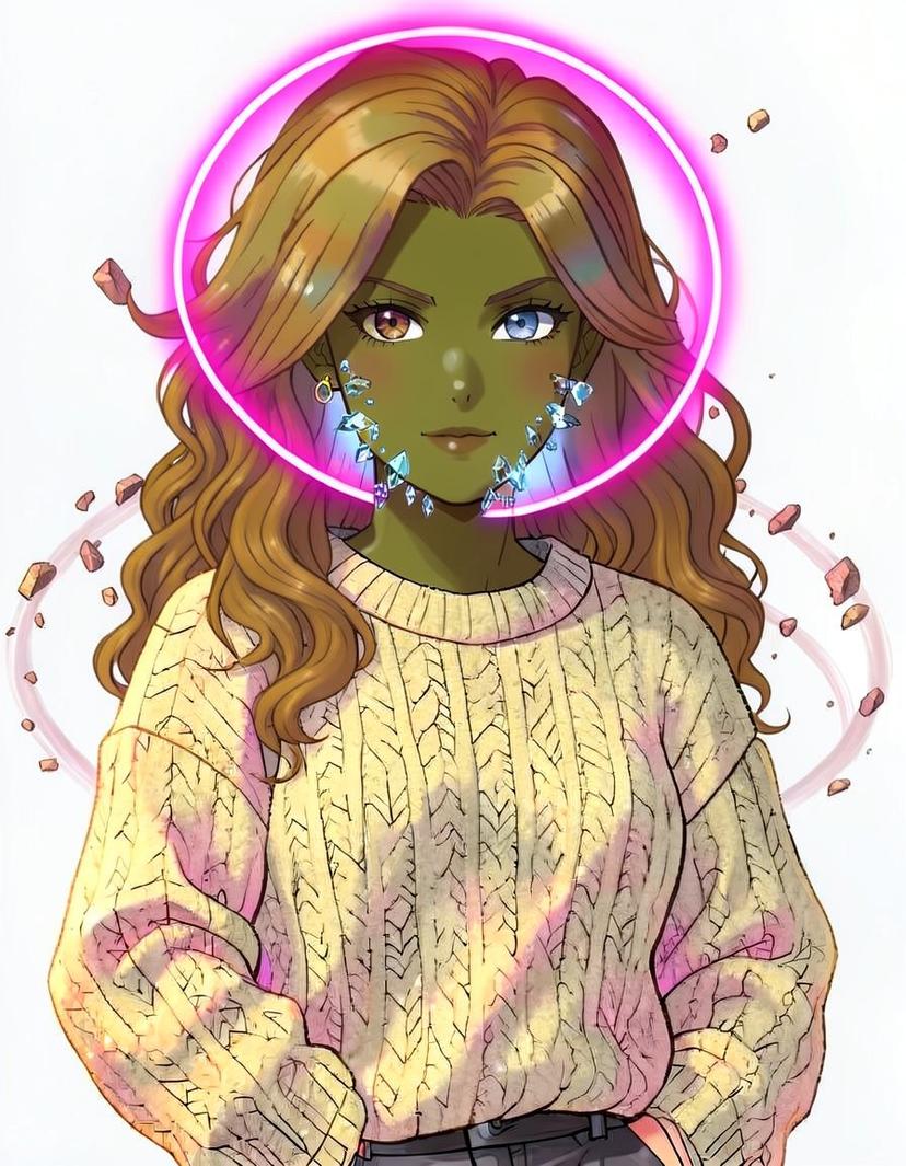 Emberlyn Vale, a Marvel Superhero OC made on GenTube