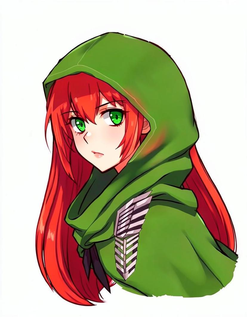 Anita Corrado, a Attack on Titan OC made on GenTube