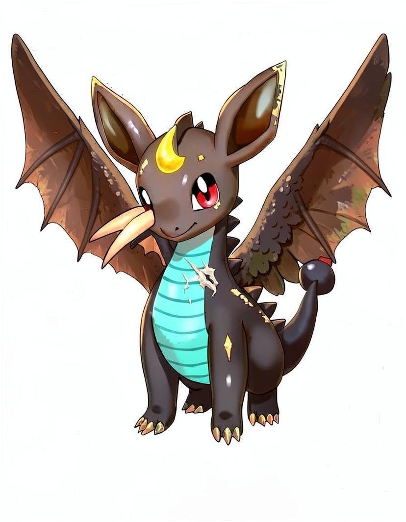 Drakeon, a Pokemon OC made on GenTube