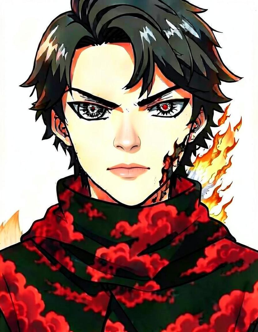 Rhett Uchiha, a Naruto OC made on GenTube