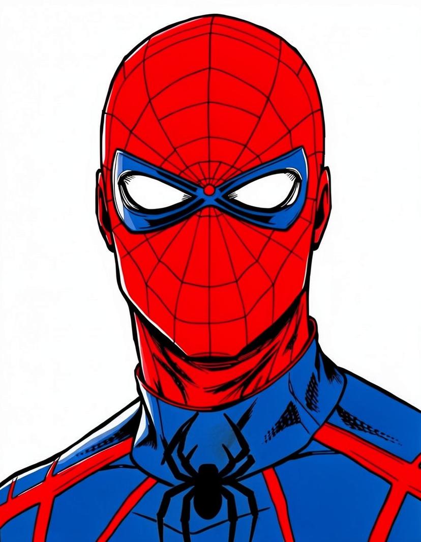 Zoom, a Spider Man OC made on GenTube