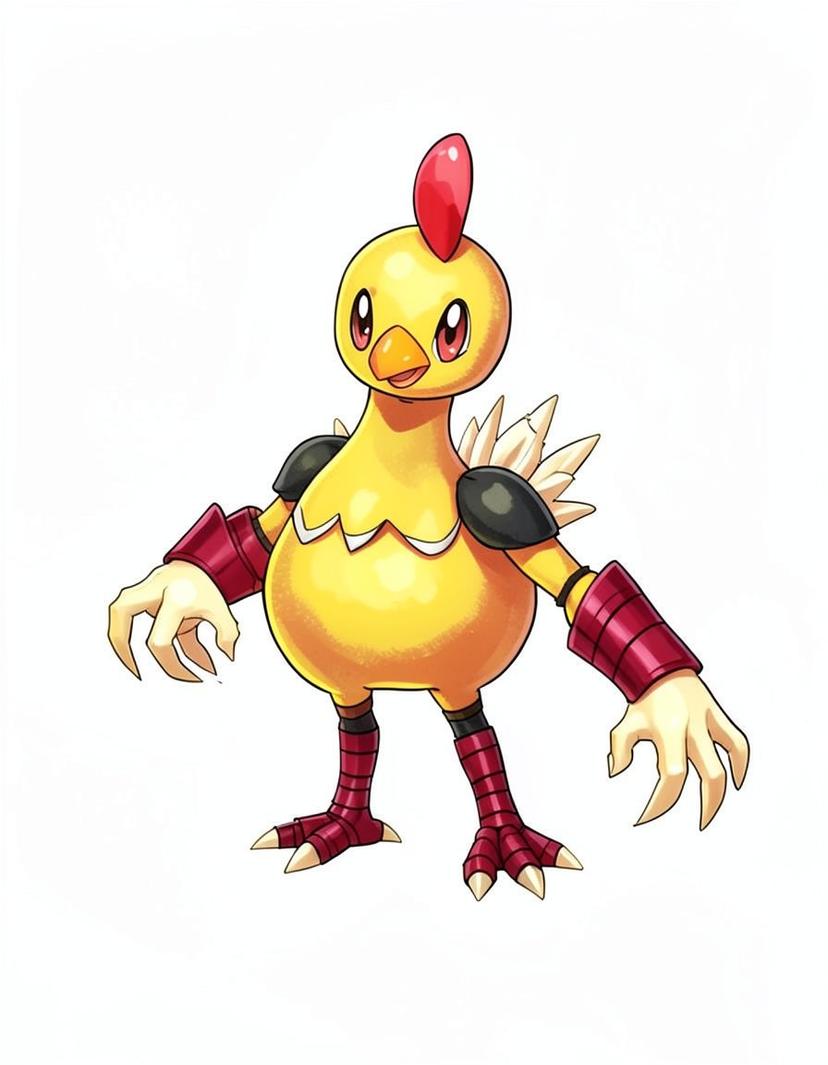 Duchik, a Pokemon OC made on GenTube