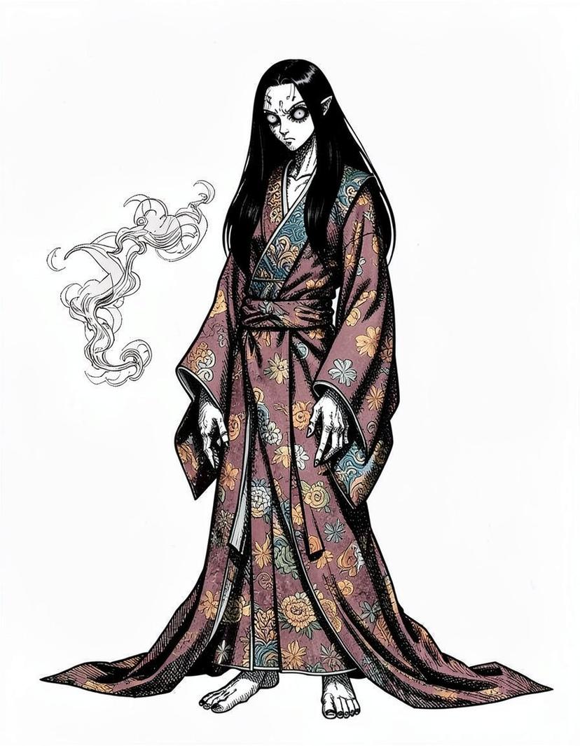 Hikaru Ogawa, a Jujutsu Kaisen OC made on GenTube