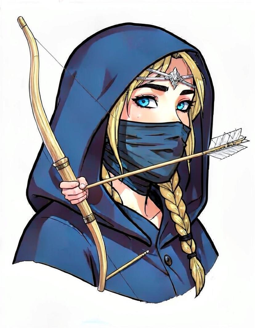 Edraele, a Lord of the Rings OC made on GenTube