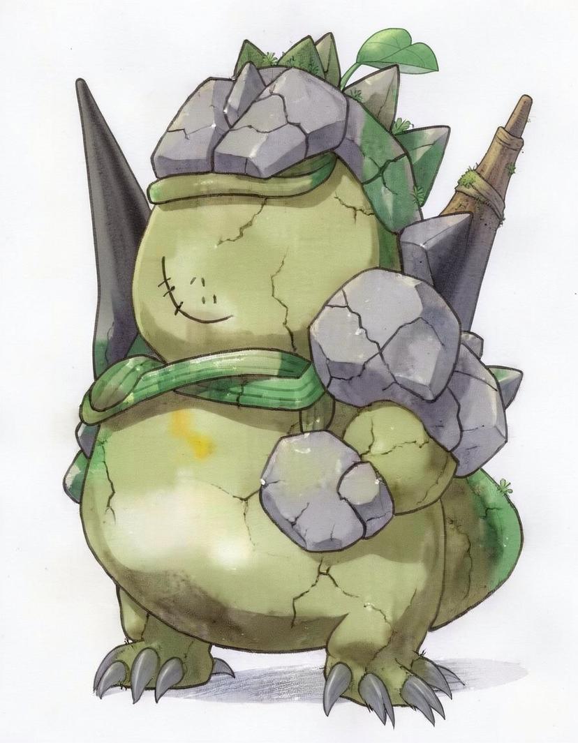 Pebbleix, a Pokemon OC made on GenTube