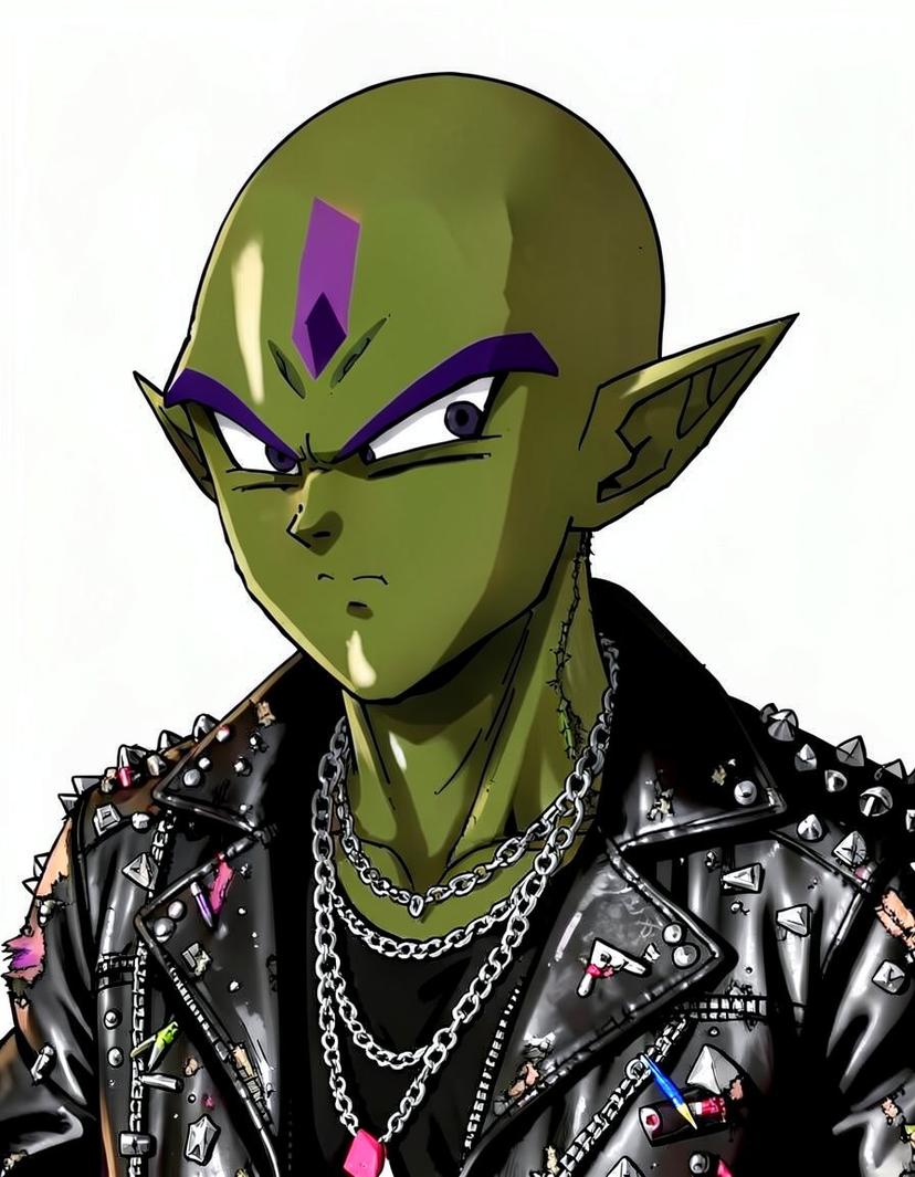 Simet, a Dragon Ball OC made on GenTube