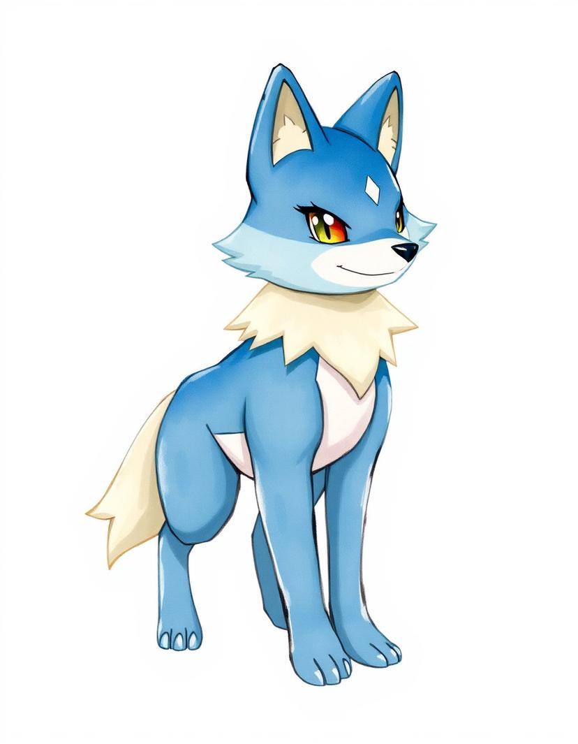 Novafang, a Pokemon OC made on GenTube