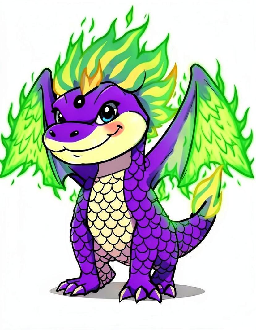 Ghastflame, a Pokemon OC made on GenTube