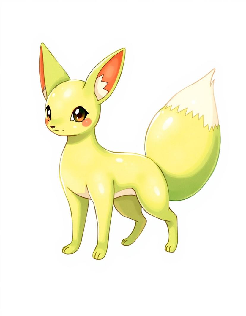 Mirafox, a Pokemon OC made on GenTube